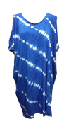 Summer Peekaboo Ladies Blue Short Dress